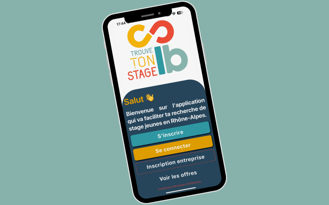 Une application pour trouver un stage !