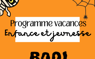 Programmes vacances octobre